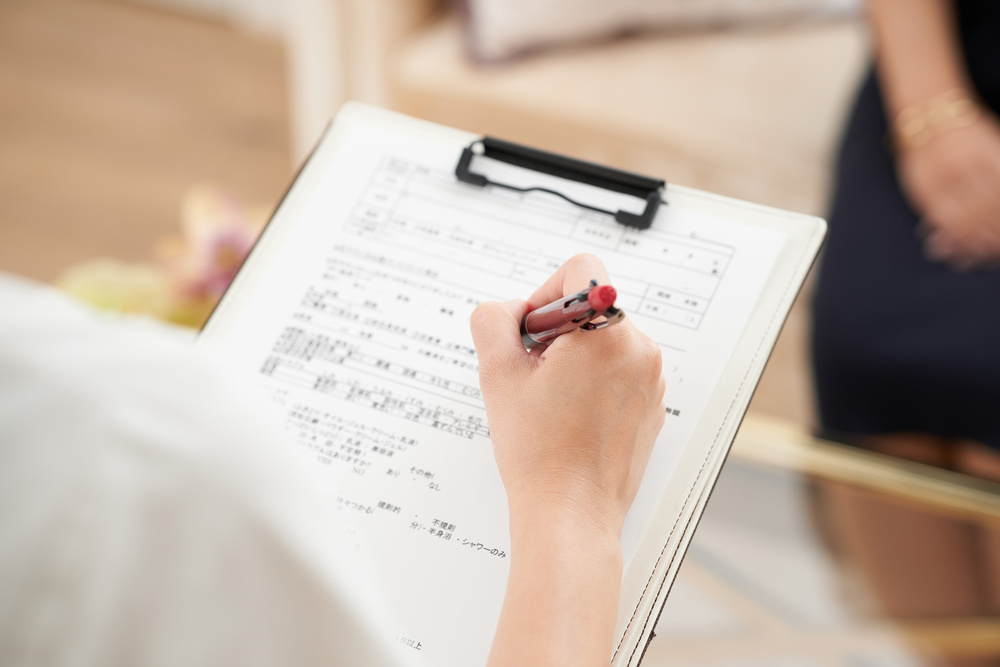 問診(カウンセリング)